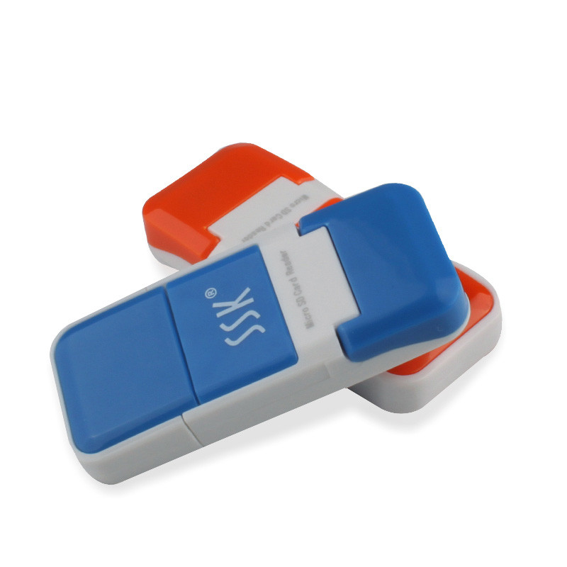 SSK飚王 SCRS022风云读卡器 高速读卡器 microSD/TF读卡器T-Flash读卡器 USB2.0读卡器