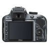 尼康(Nikon）D3300数码单反相机 套机 （VR18-105）黑+8G卡