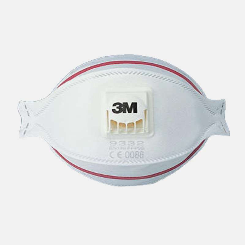 马盖先(maxgear)ffp3口罩 ffp3 带阀拱形防颗粒物口罩