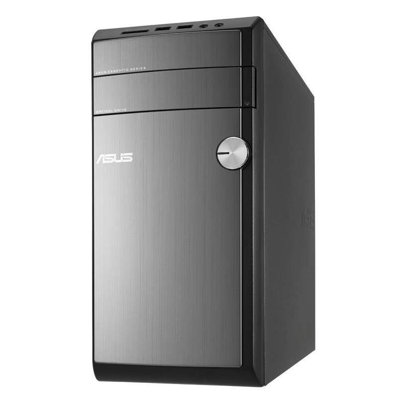 华硕(ASUS)M31AD台式主机 19.5英寸显示器(G3220 4G 500G GT620 1G独显 DOS 黑色)