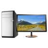 华硕(ASUS)M31AD台式主机 19.5英寸显示器(G3220 4G 500G GT620 1G独显 DOS 黑色)