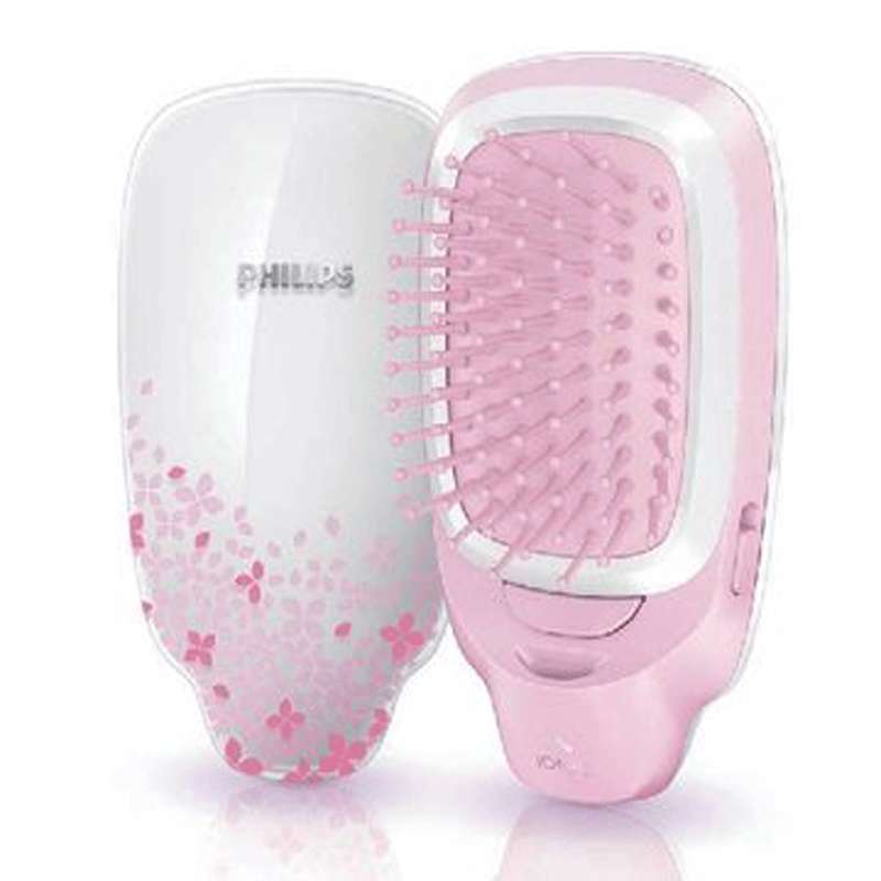 飞利浦（Philips）造型梳离子梳HP4588(粉色) 负离子养护 防静电