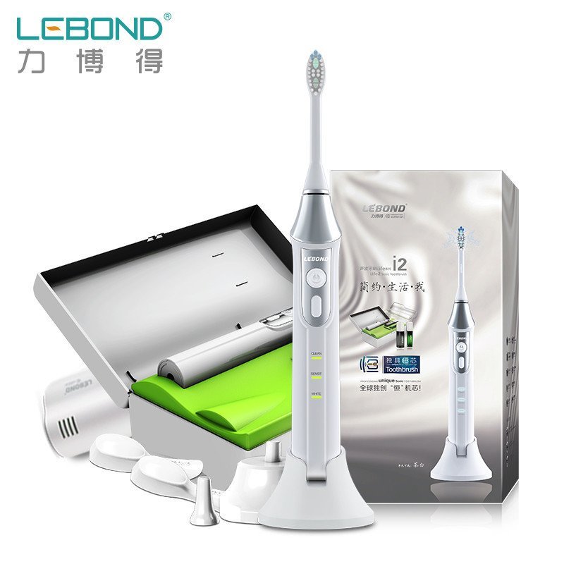 力博得(lebond) 电动牙刷 I2（茶白） 声波振动