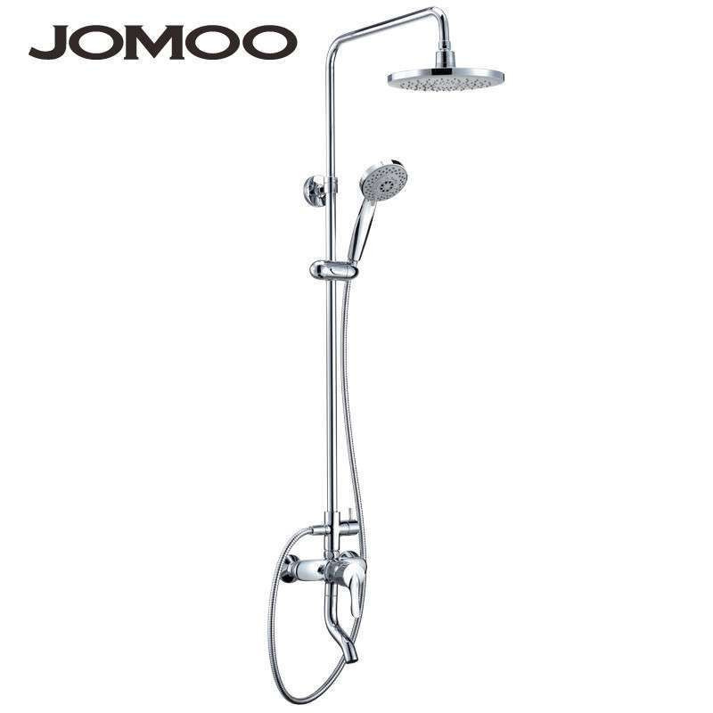 jomoo九牧 全铜主体淋浴器太阳花洒套装可升降 下出水 3652-211