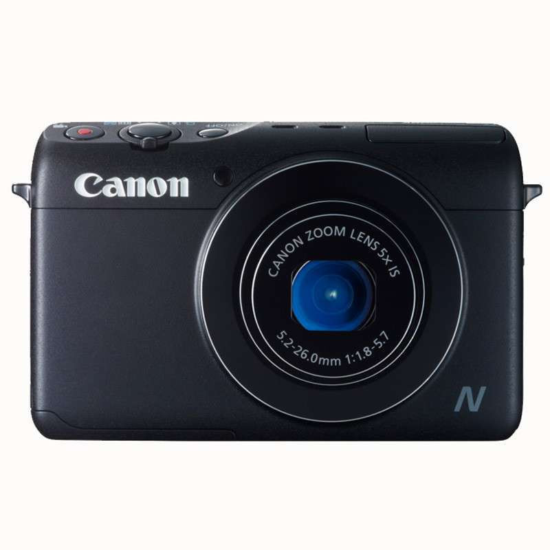 佳能（Canon） PowerShot N100 数码相机 自拍神器 黑色