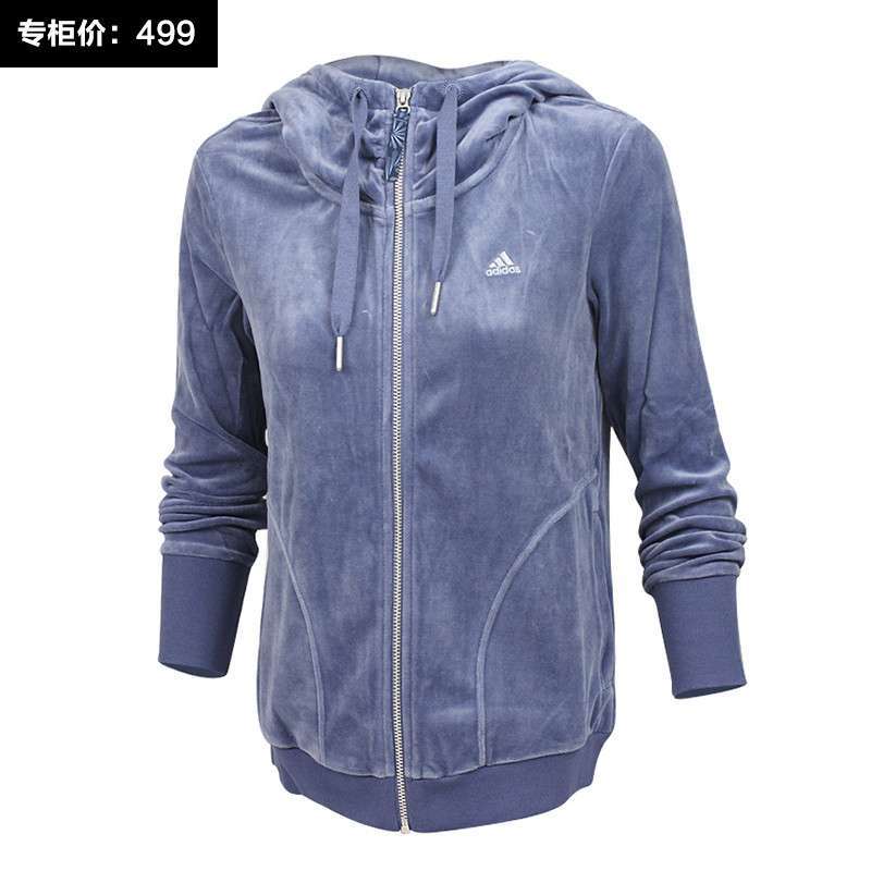 adidas 阿迪达斯 女子茄克外套 G89376 G89377 G89378青紫色 L