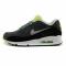 Nike/耐克2014年Air Max 90男子气垫运动跑步鞋 333888-021-303-611 黑绿303 44码