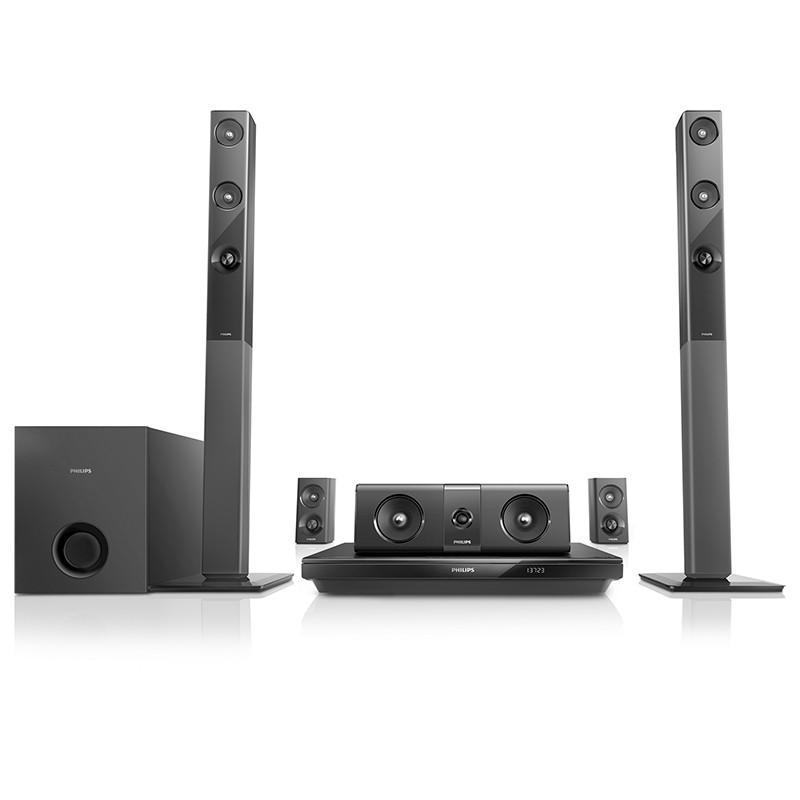 飞利浦（PHILIPS）家庭影院HTB3551/93 5.1声道3D蓝光卡拉OK电视音响用