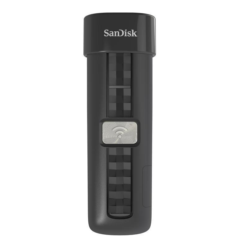 SanDisk 闪迪 16GB U盘 wifi 无线手机u盘16G 无线闪存盘 USB2.0 黑色