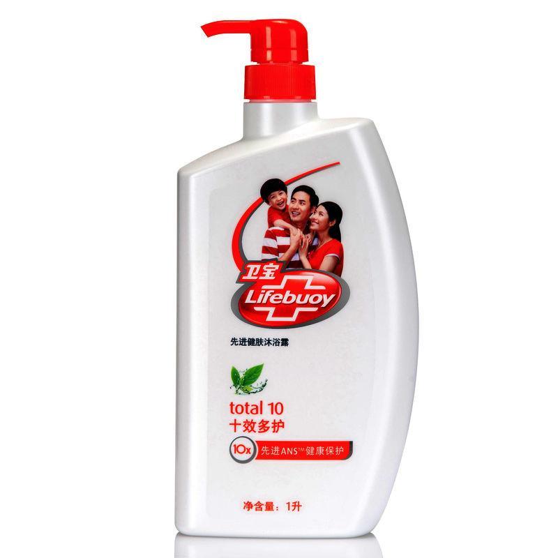 卫宝先进健肤沐浴露十效多护1L