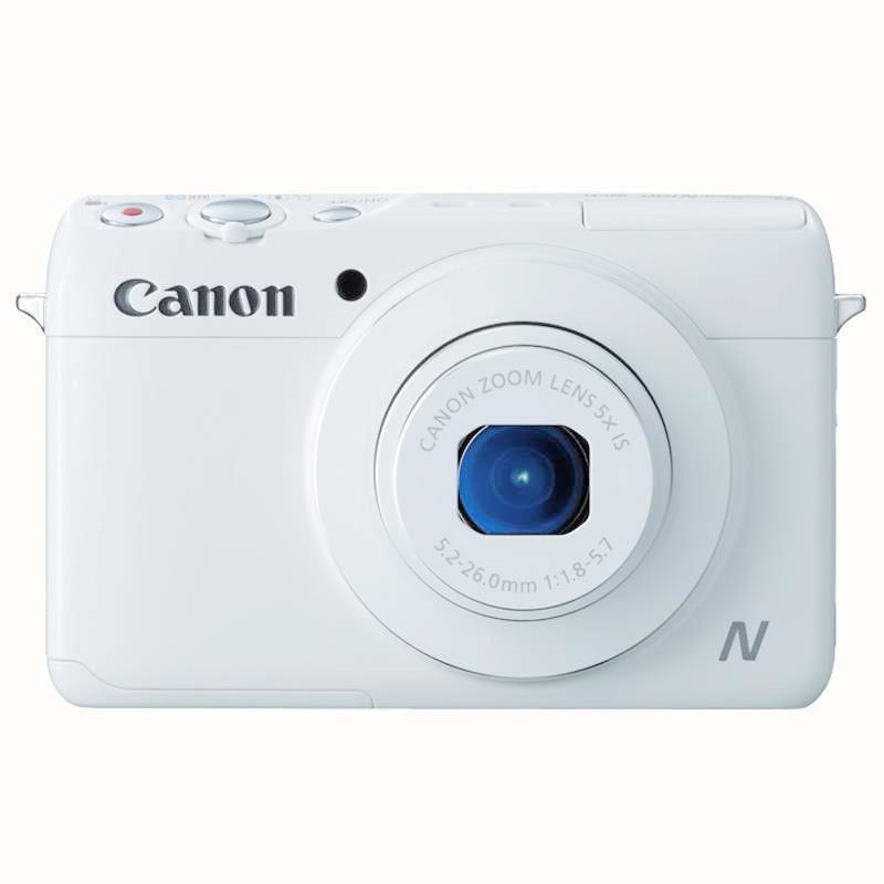 佳能 数码相机 PowerShot N100（白）+ 炫酷相机包
