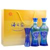 洋河(YangHe) 蓝色经典 海之蓝52度 礼盒装白酒 480ml*2瓶口感绵柔浓香型