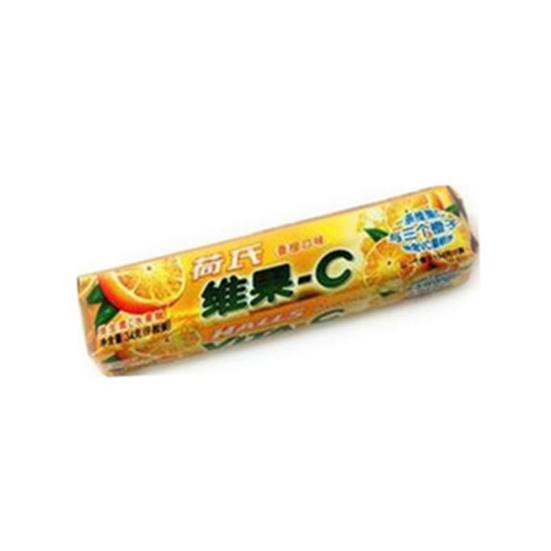 荷氏维果C水果糖鲜橙口味34g