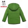 巴布豆(BOBDOG)正品秋冬潮流 巴布豆男童时尚连帽棉服男宝宝保暖棉衣