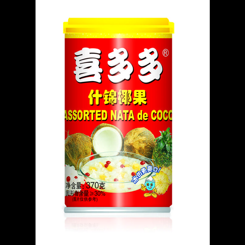 喜多多 什锦椰果 370g