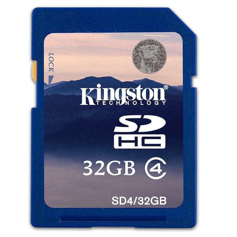 金士顿 （Kingston）32G Class4 SD存储卡 相机 数码存储卡 相机SD卡