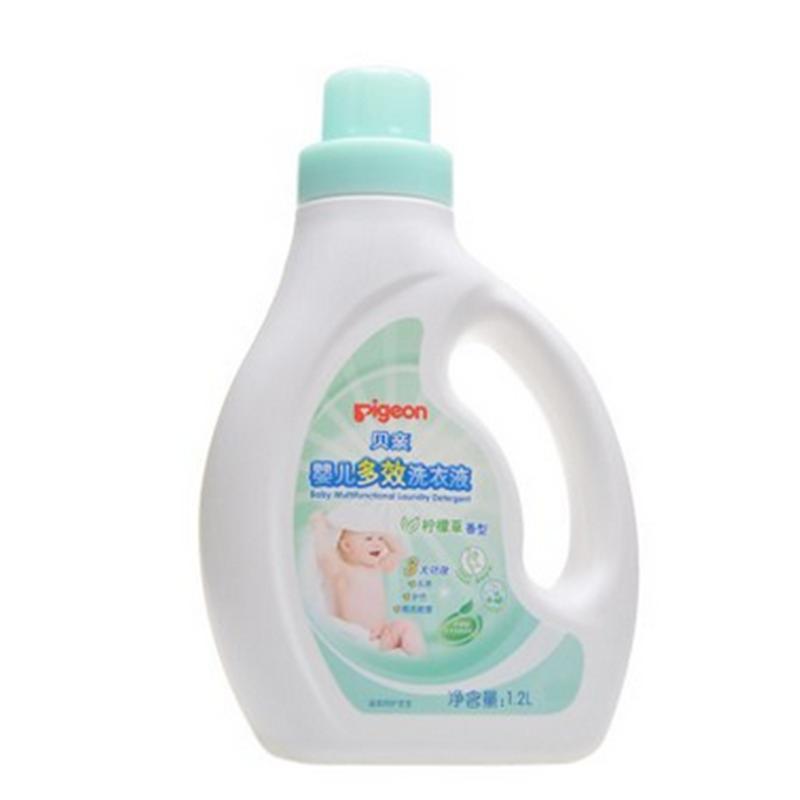 贝亲（Pigeon）婴儿多效洗衣液（柠檬草香）1.2L MA56