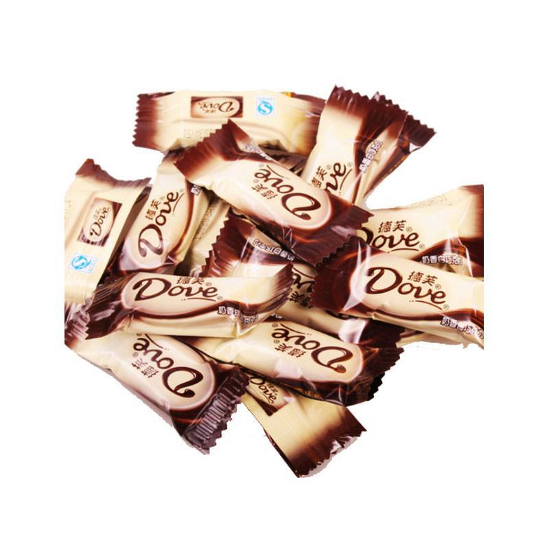 德芙奶香白巧克力散装500克