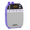 熊猫(PANDA) K5 扩音器数码播放器 教师教学专用喇叭便携式导游腰挂大功率广场扩音机 紫色