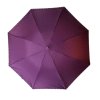 天堂 307E碰击布格子布包边三折商务伞晴雨伞 深紫色