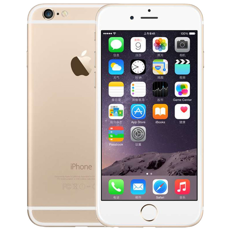 苹果（Apple）iPhone 6 （64G）（金）（公开版）移动联通电信4G手机