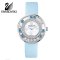 Swarovski 施华洛世奇 时尚欧美品牌 浅蓝色小皮带 女士石英手表 1187024