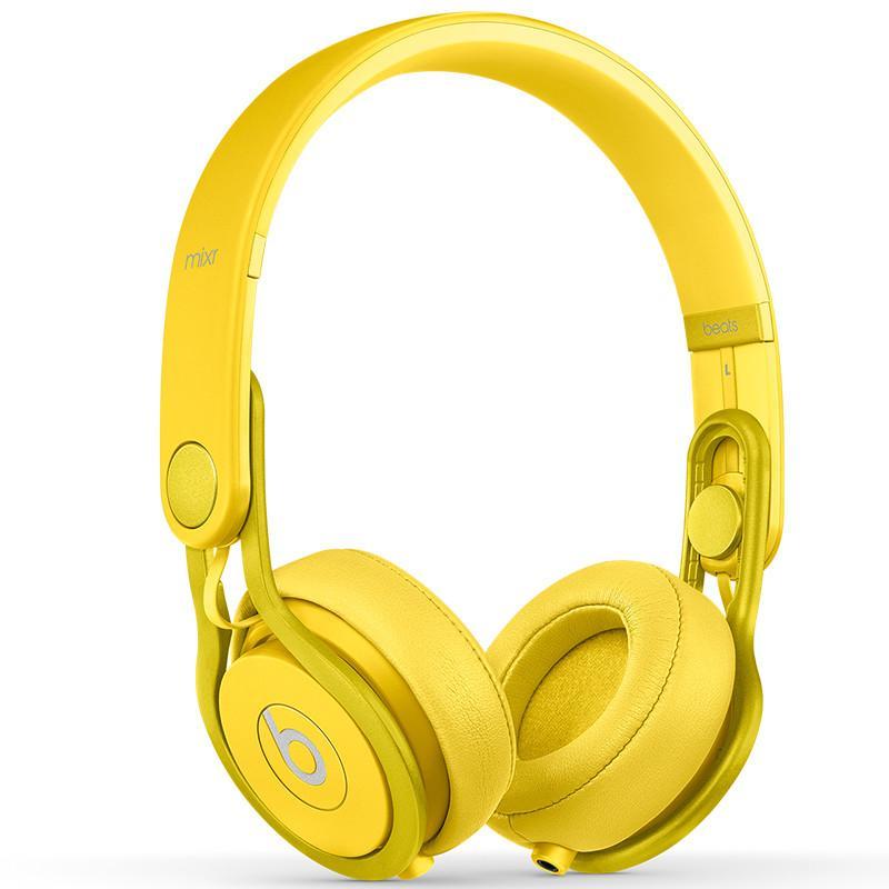 beats mixr 新版混音师 头戴式耳机 黄色