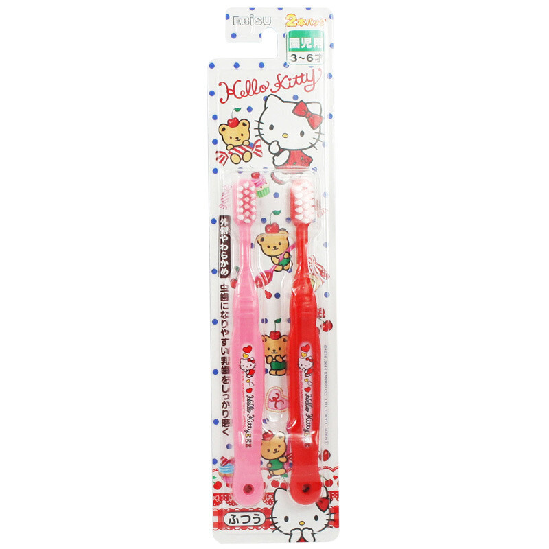 惠百施HELLOKITTY卡通凸纹牙刷3岁以上