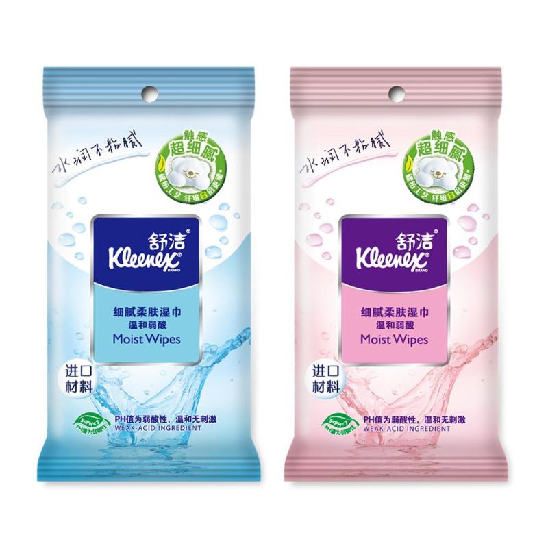 Kleenex舒洁 弱酸湿巾 10片装