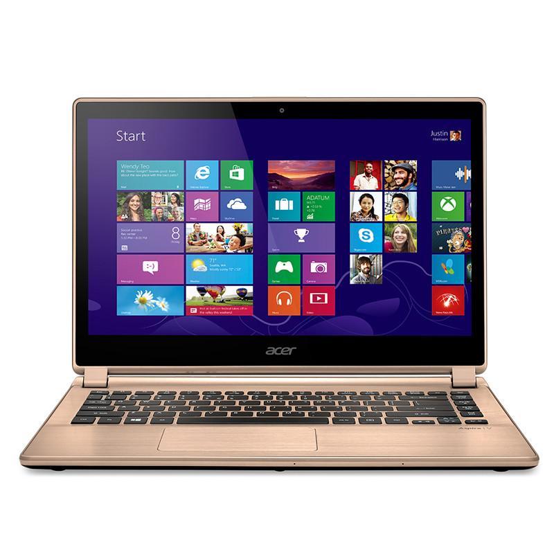 宏碁(Acer)V5-473G 14英寸笔记本( i5-4200 4G 500G GT750 4G独显 WIN8香槟金)