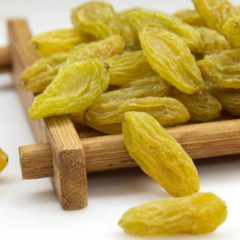 【百草味-白葡萄干200gx3袋】新疆吐鲁番特产干果零食 绿提子干