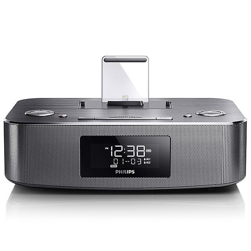 飞利浦（PHILIPS）迷你音响DC295/93专用音乐扬声器苹果iphone专用音箱 银色