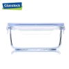 三光云彩(GLASSLOCK) 钢化耐热玻璃保鲜盒 饭盒韩国进口方形饭盒1180ml微波炉可用密封防漏大号收纳盒便当盒