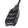 IT-CEO Y1YC-3 USB3.0高速数据延长线/连接线/加长线 带信号放大器 长5米 黑色