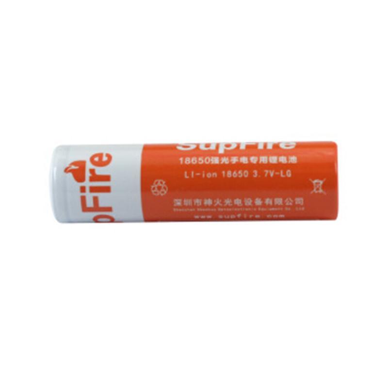 supfire神火强光手电筒专用3.7V 18650充电锂电池内阻低300 电池 1节