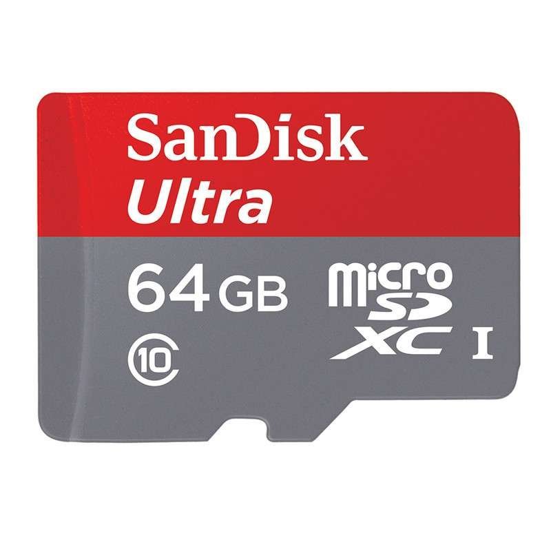 SanDisk闪迪SDSDQUNC-064GB高速手机内存卡存储卡平板TF卡64g监控sd卡A1标读100MB/S闪存卡