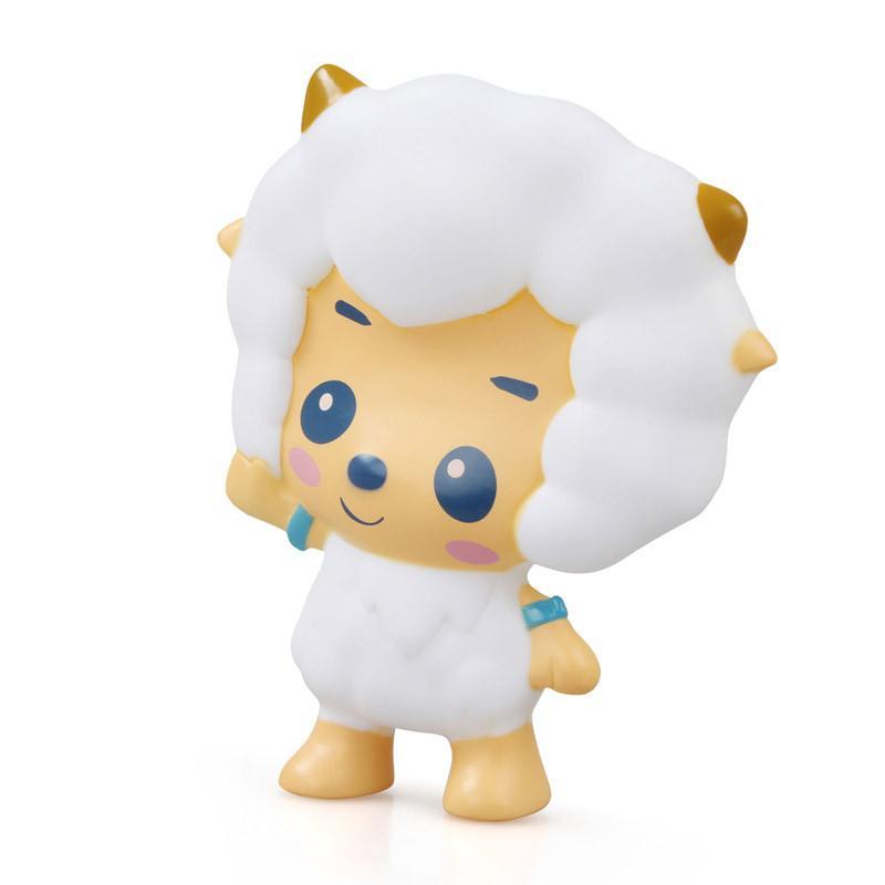 澳贝(auby) 喜洋洋与灰太狼 益智玩具 沸羊羊捏捏响 软胶捏捏叫手抓