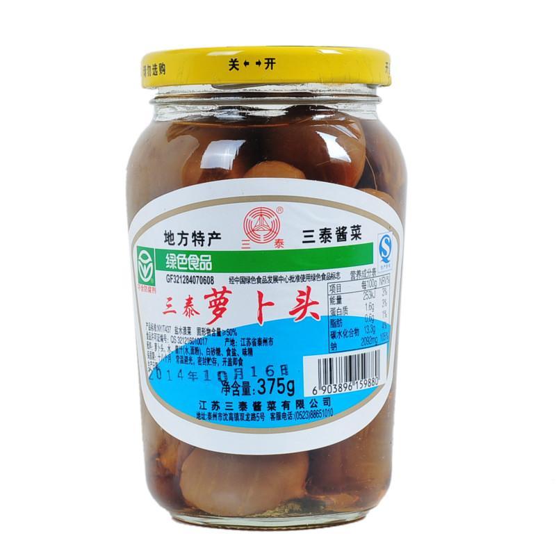 三泰萝卜头375g