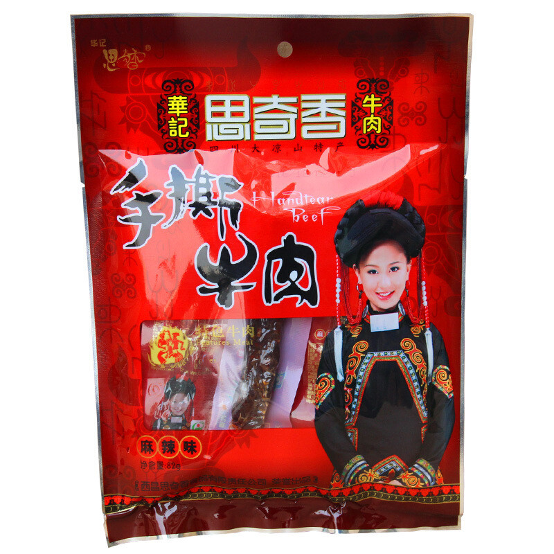 思奇香手撕牛肉麻辣82g