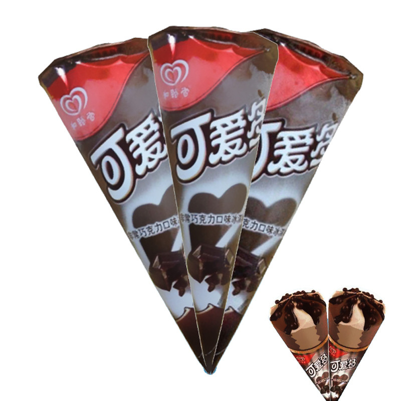 可爱多甜筒非常巧克力口味冰淇淋多支装