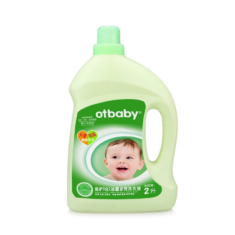 otbaby 倍护3合1洁霸多效洗衣液 2升 YA63 2L瓶装