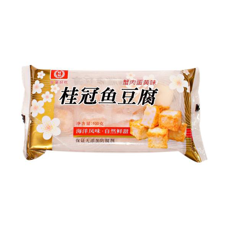 桂冠蟹黄鱼豆腐100g