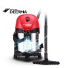 德尔玛（Deerma）DX135F 先进静音干湿吹全能三用 大功率吸尘器 （红黑）
