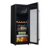 美的(Midea)JC-165GEV 165升 立式酒柜 冰吧 冰柜