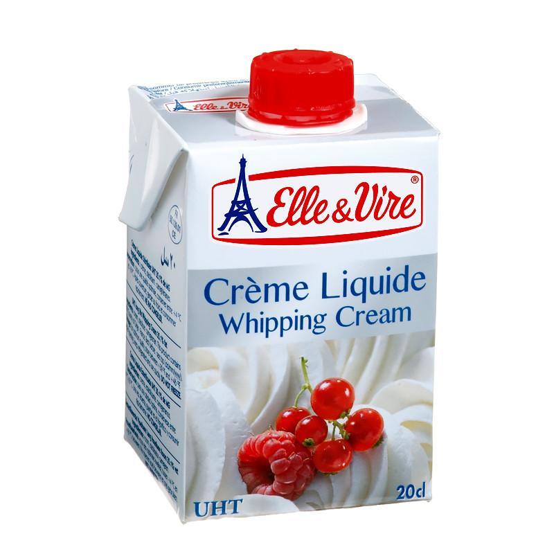 爱乐薇超高温灭菌稀奶油 200ml