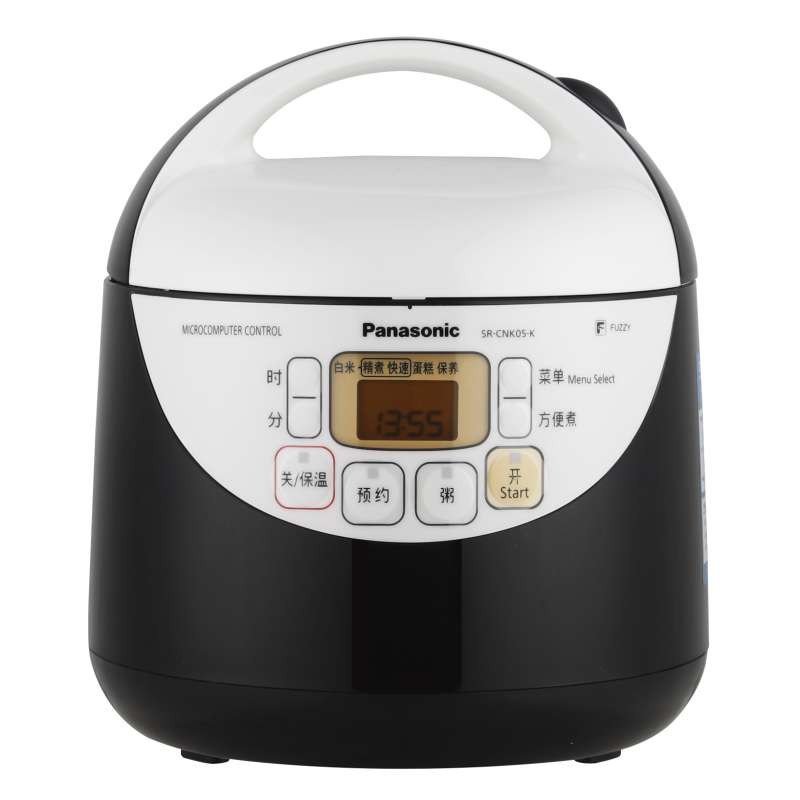 松下（Panasonic）SR-CNK05-K 微电脑电饭煲 迷你型 1.5L内锅容量