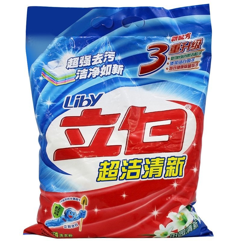 立白超洁清新洗衣粉2.36kg