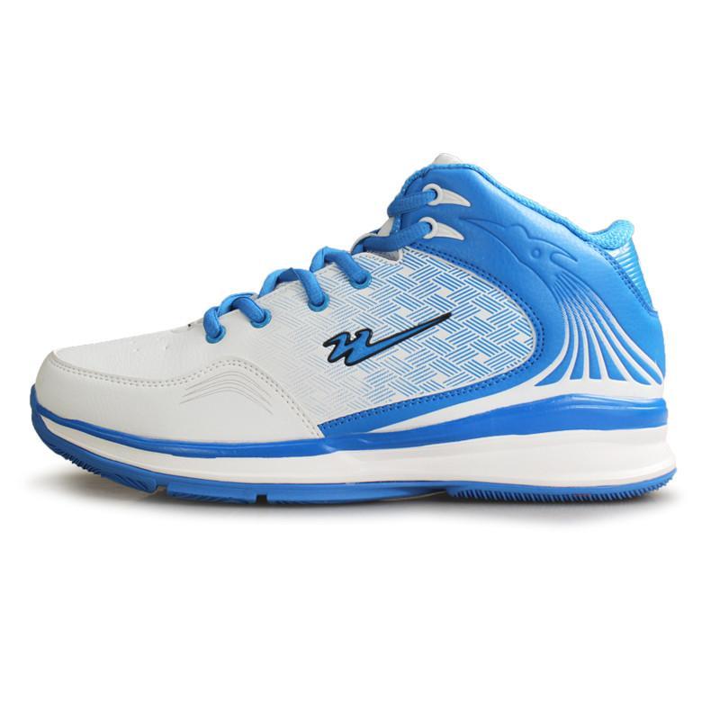 双星 篮球鞋男春秋季青少年运动鞋男士新款厚底高帮战靴减震耐磨鞋子