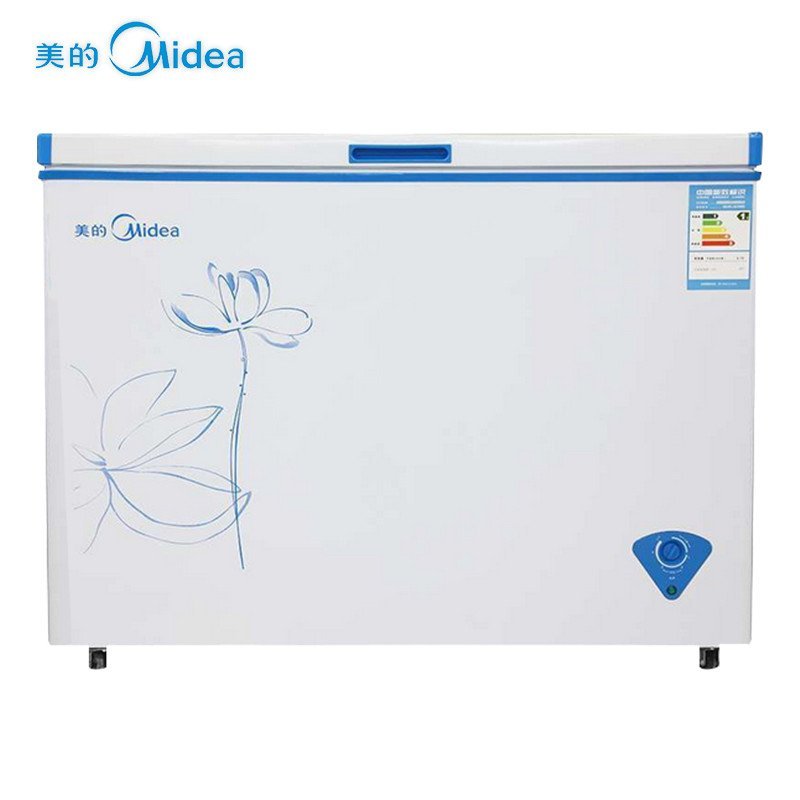 美的（Midea）BD/BC-297KMQA 297升 卧式冰柜（白色）