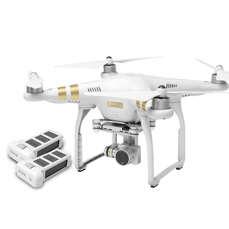DJI大疆精灵 Phantom 3 Professional 四轴高清航拍无人机 双电套餐